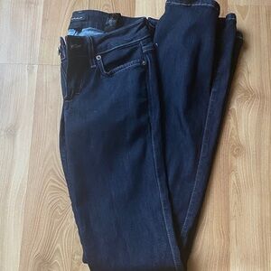 bebe Dark Blue Skinny Jeans